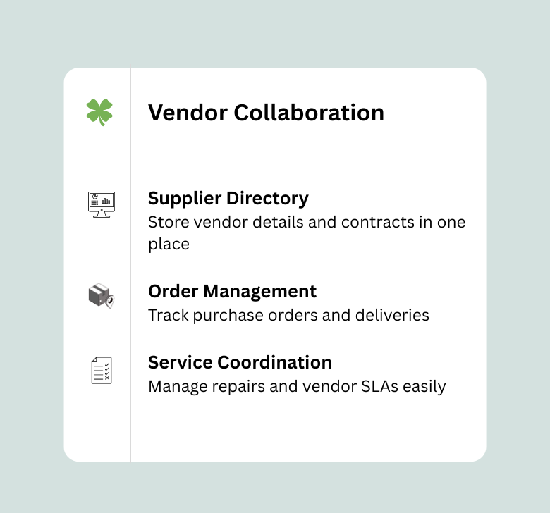 Optimized Vendor Management